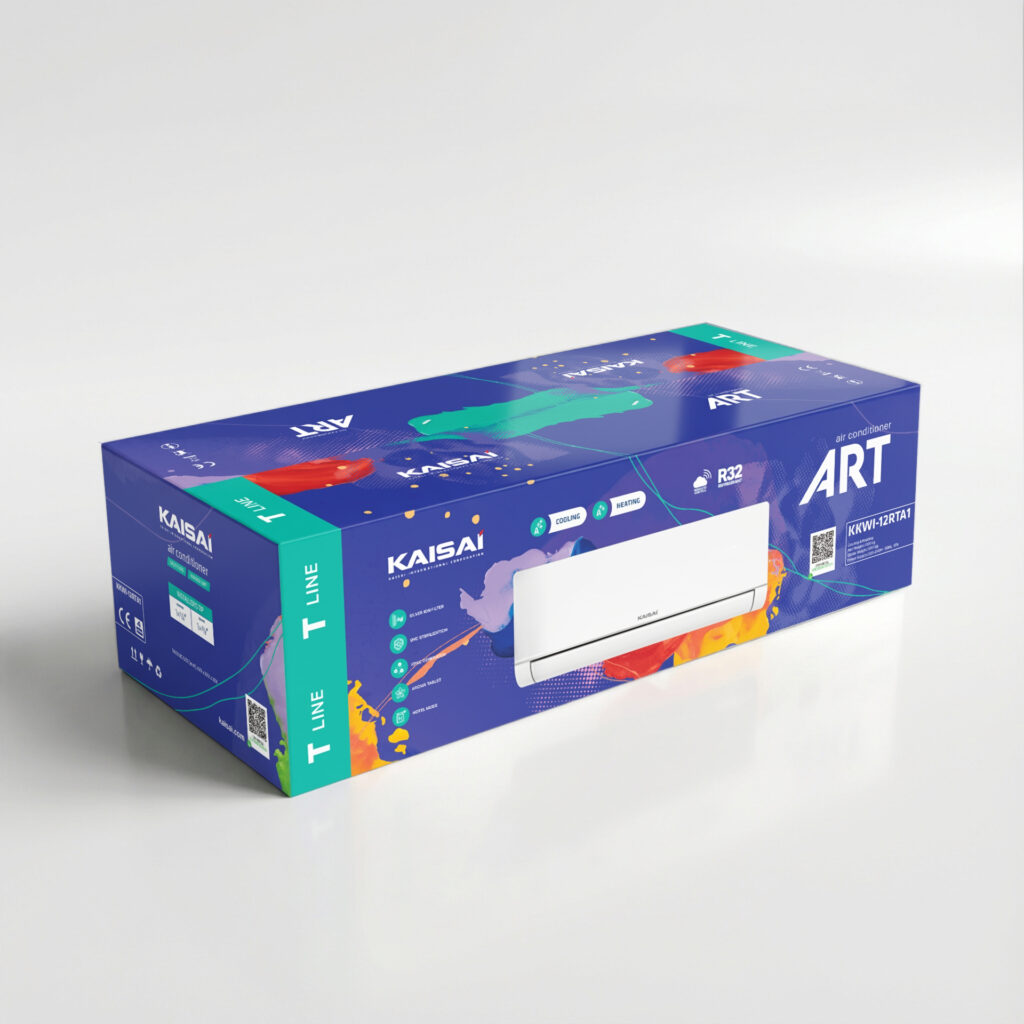 Aer condiționat KAISAI -ART, KKWI-18RTA1- KKOH-18RTA1, 18000BTU, alba, R32, A+++/A++, modul Wi-Fi inclus, 230V